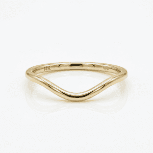 Curved Wedding band